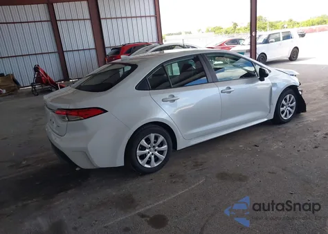 2025 Toyota Corolla Le z USA, uszkodzony, nr VIN 5YFB4MDE8SP267003